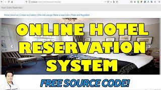 Online Hotel Reservation System in PHP/MySQL | Free Source Code Download