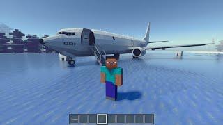 P8 Poseidon (US Navy) ADDON in Minecraft PE MMCRAFT TV