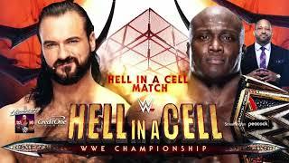 WWE Hell in a Cell 2021 Official Match Card HD