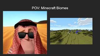 Mr Incredible Becoming Cold to Hot - Minecraft Biomes