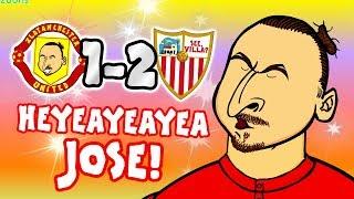 HEYEAYEAYEA JOSE! What's going on? (Man Utd vs Sevilla 1-2 Song Parody Goals Highlights)