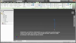 Autodesk Inventor Tutorial Series 3D Basics: Sweep