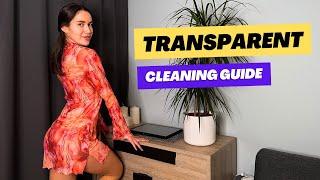 [4K Housewife] Table Cleaning | Transparent Cleaning Routine 2024