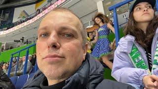 On HC Salavat Yulaev KHL Hockey Game at “Ufa Arena” in Ufa, Russia. VLOG