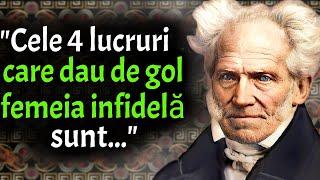 Lecţiile de Viaţă ale lui SCHOPENHAUER pe care Oamenii le învaţă prea târziu