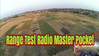 Test range Radio Master Pocket