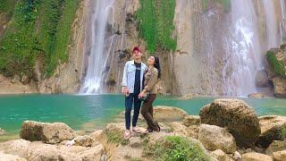 Gadis Kota Cantik Main Ke Curug Cikaso, Jadi Pemandu Wisata Dadakan