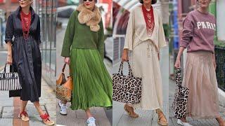 WOMEN OVER 60 Elegant Outfits |New Trends Fashion For Women |Spring/summer Fashion 2025