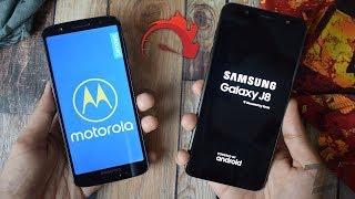 Samsung Galaxy J8 vs Motorola Moto G6 : Speed Test!!!