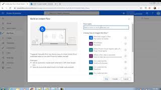 Microsoft Power Automate Tutorial | Instant Flow | Create an Instant flow in MS Power Automate