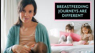 Breastfeeding Journeys are Different | Texas WIC Breastfeeding Support | BreastmilkCounts.com