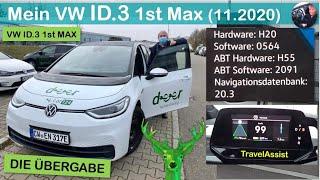 VW ID.3 1st MAX: Die ABHOLUNG bei deer e-carsharing