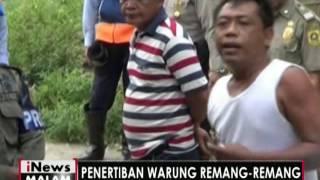 Penertiban warung remang - remang di Bogor, diwarnai adu mulut - iNews Malam 28/07