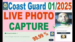 Join Indian Coast Guard Live Photo Capture Problem Solved