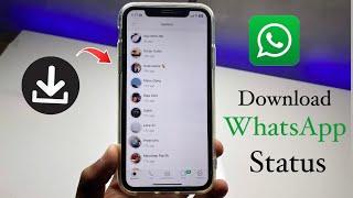 How to download WhatsApp status in any iPhone ~ how to Save WhatsApp status video in iPhone