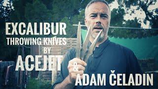 Excalibur Throwing Knives by Acejet / Adam Čeladin - Review