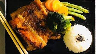 Ginger garlic orange salmon (pan seared)