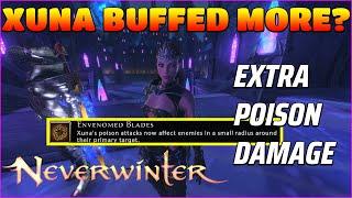 XUNA New Power Buffed? Double The Poison Damage Change - Neverwinter Mod 25