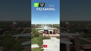 Taj Mahal Microsoft Flight Simulator Rtx 4090 #shorts