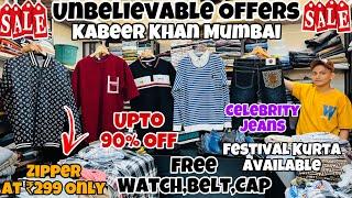 Unbelievable Offers  | Upto 90% Off | Zipper,Tshirts,Jeans,Sweatshirts | Branded Clothes in Mumbai