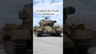 US Tanks in War Thunder