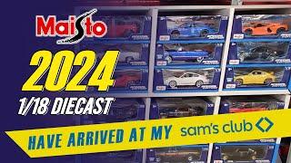 2024 Maisto 1/18 SCALE at Sam's Club!!