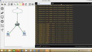 Network simulation Using GNS3