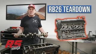 Stock RB26 Engine Teardown | How Does It Compare to a 2JZ? | RS Garage