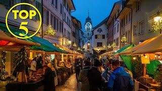 TOP 5 small CHRISTMAS Markets in Switzerland