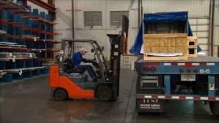 Metal Sales video for Unloading, Storage, and Handling of Standing Seam Metal Roof Panels