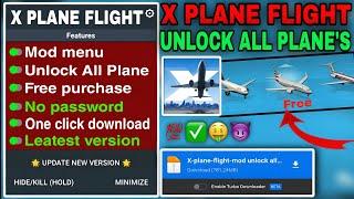 X plane flight All plane Unlock || x plane mod apk x plane flight mod #xplane11 #youtube