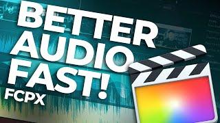 Better AUDIO mixing in FCPX no Plugins! (Sound Mix in Final Cut Pro)