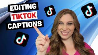 How To Edit TikTok Caption After Posting