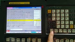 How to set Z axis parameter setting on Yornew CNC machine