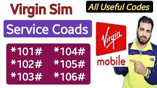 Virgin sim all codes | virgin sim number check | virgin mobile all secret code saudi arabia | virgin