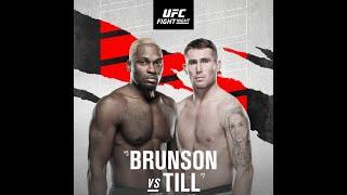 !UFC Vegas 36:Brunson vs Till! Rapid Reactions On All Sports!