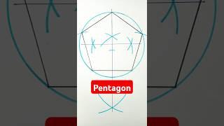 how to draw a pentagon | Pentagon Construction