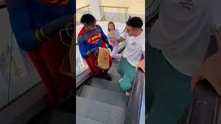 Superman stop the thief #jeezzai #marvel #funny #tiktok #shorts