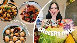 TiffyVlogs #2 | HUGE Grocery Haul, What I Eat In a Day, and Recipe Testing