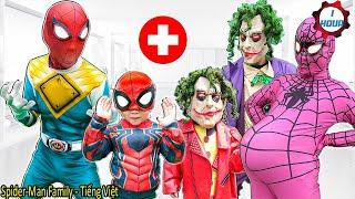 Siêu Nhân Nhện nhanh lên, Nhện hồng cần giúp đỡ - Tổng Hợp Video Hay Nhất|| Spider-Man Family