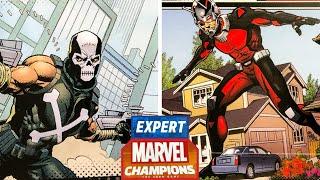 ANT-MAN vs Expert CROSSBONES | MARVEL CHAMPIONS Solo Play Through