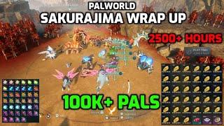 Palworld: Sakurajima Wrap Up | Bases, Palbox, Stockpiles and Perfect Pals! State of the Main Save.