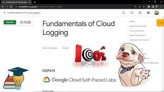 Fundamentals of Cloud Logging || [GSP610] || Solution