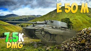 E 50 M - 8 Kills 7.5K DMG - One millisecond! - World Of Tanks