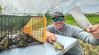 Fried Frog Toes (Catch & Cook Bull Frog)