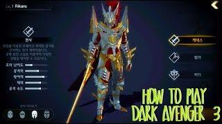 How To Play Dark Avenger 3  No VPN ( 다크어벤저3 ) Work 100% | Android / IOS 3D RPG