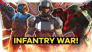 an all out INFANTRY WAR in Halo Wars 2! 