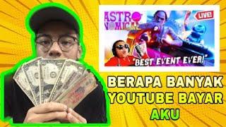 BERAPA YOUTUBE BAYAR AKU 