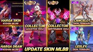 SKIN COLLECTOR SEPTEMBER 2024 !! TANGGAL RILIS EVENT KISHIN DENSETSU, COLLECTOR AGUSTUS MLBB 2024