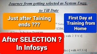 Infosys Journey after Selection 2021 | First Day in Virtual Training | Infosys System Engineer 2021